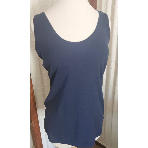 E14 Maurices Navy tank top - Picture 1 of 5